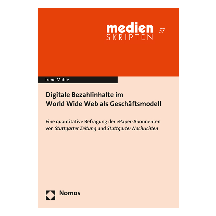Digitale Bezahlinhalte im World Wide Web als Geschäftsmodell Digitale Bezahlinhalte im World Wide Web als Geschäftsmodell