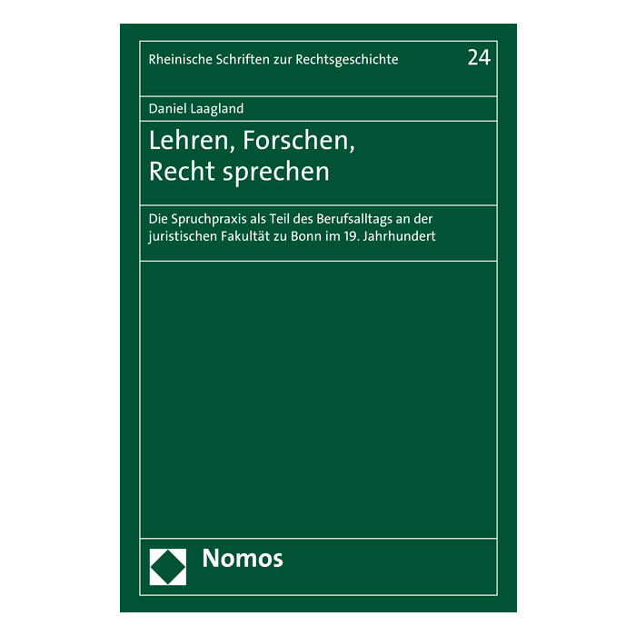 Lehren, Forschen, Recht sprechen Lehren, Forschen, Recht sprechen