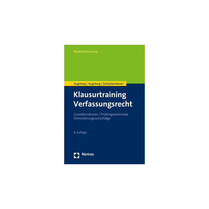 Klausurtraining Verfassungsrecht Klausurtraining Verfassungsrecht
