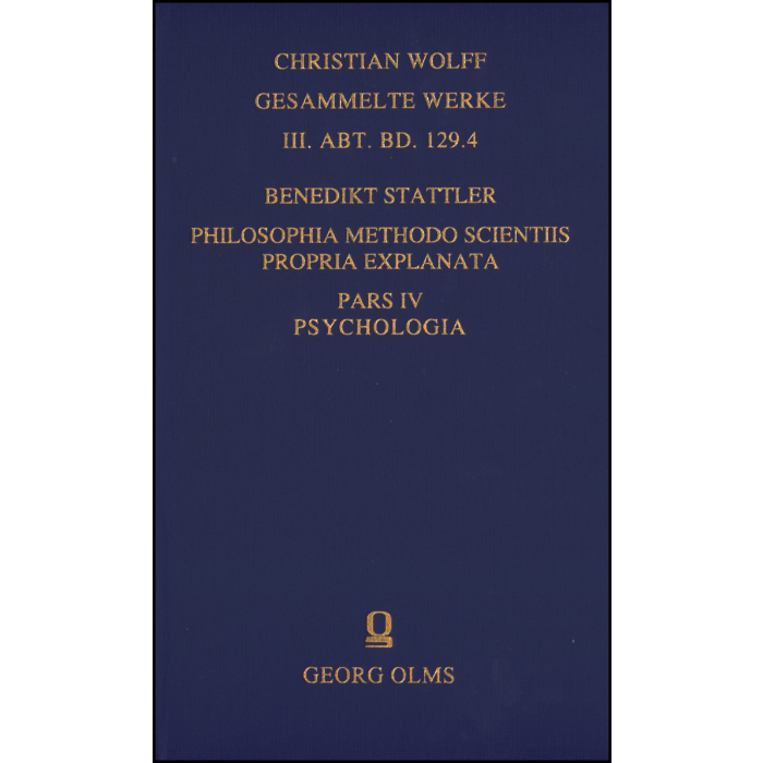 Philosophia methodo scientiis propria explanata Philosophia methodo scientiis propria explanata