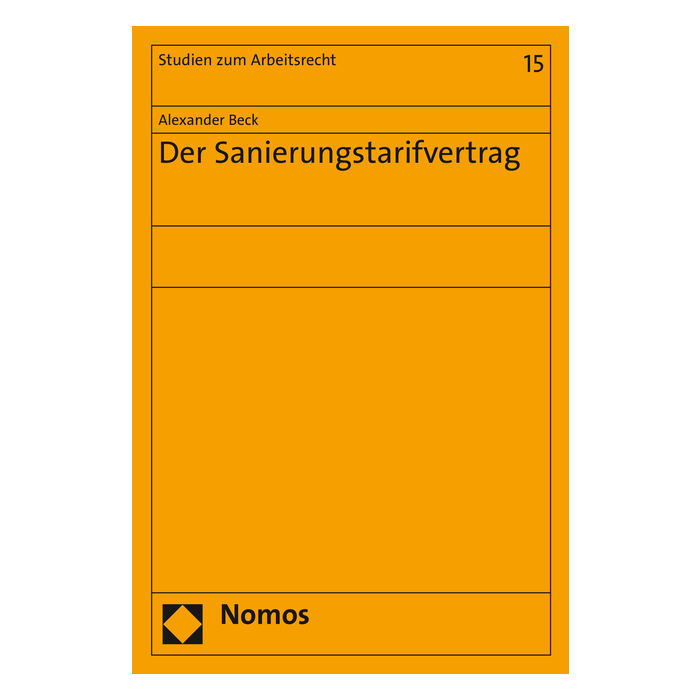 Der Sanierungstarifvertrag Der Sanierungstarifvertrag