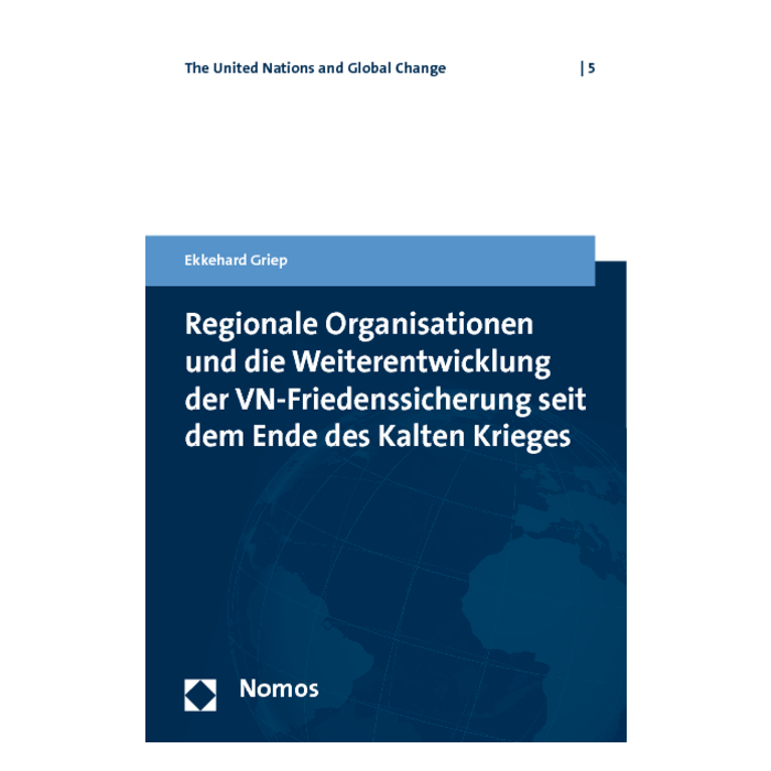 Regionale Organisationen und die Weiterentwicklung der VN-Friedenssicherung seit dem Ende des Kalten Krieges Regionale Organisationen und die Weiterentwicklung der VN-Friedenssicherung seit dem Ende des Kalten Krieges