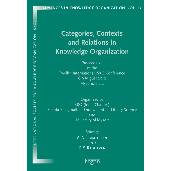 Categories, Contexts and Relations in Knowledge Organization