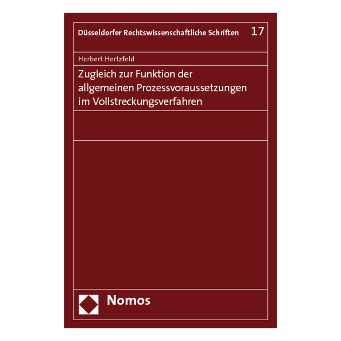 Zwangsvollstreckung gegen Prozessunfähige Zwangsvollstreckung gegen Prozessunfähige