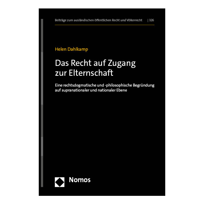 Das Recht auf Zugang zur Elternschaft Das Recht auf Zugang zur Elternschaft