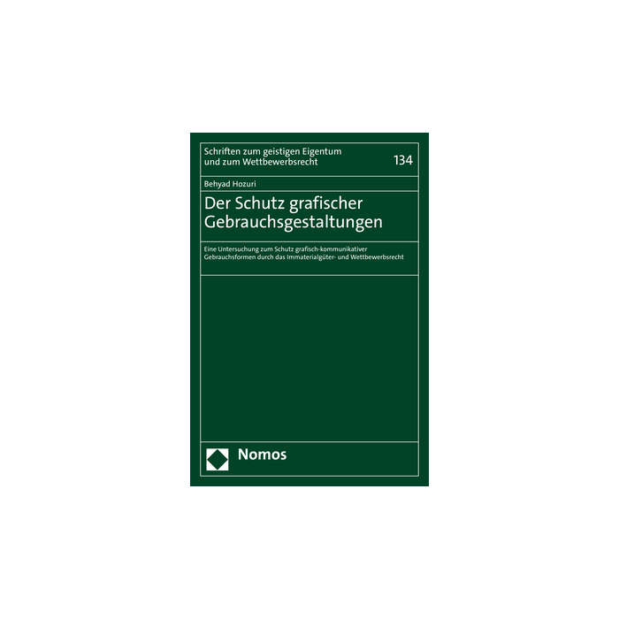 Der Schutz grafischer Gebrauchsgestaltungen Der Schutz grafischer Gebrauchsgestaltungen