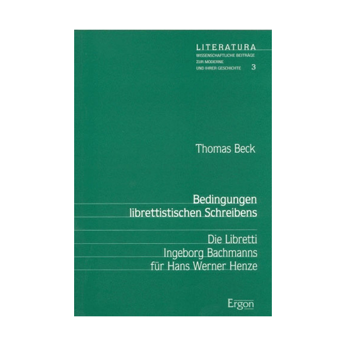 Bedingungen librettistischen Schreibens Bedingungen librettistischen Schreibens