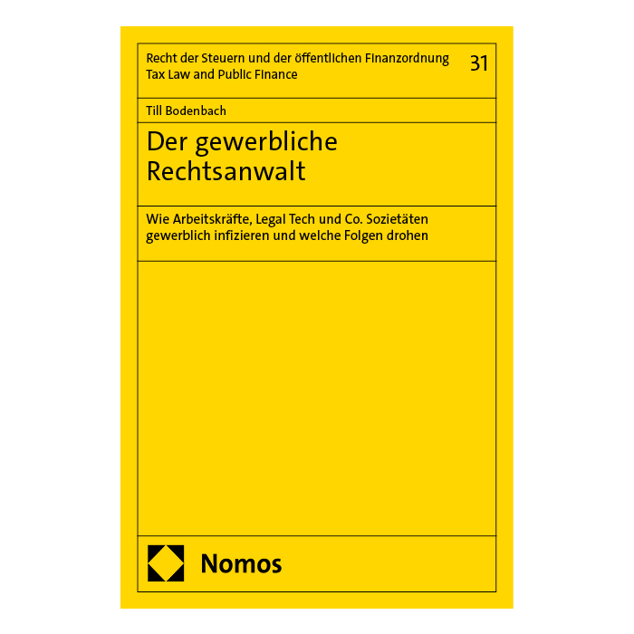Der gewerbliche Rechtsanwalt Der gewerbliche Rechtsanwalt