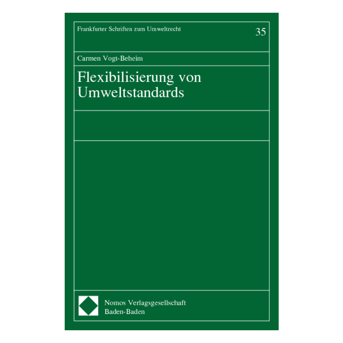 Flexibilisierung von Umweltstandards