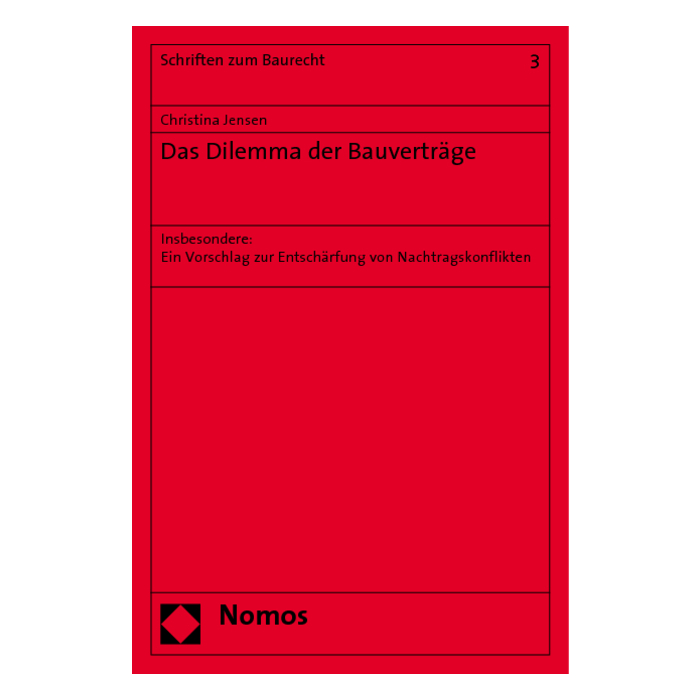 Das Dilemma der Bauverträge Das Dilemma der Bauverträge