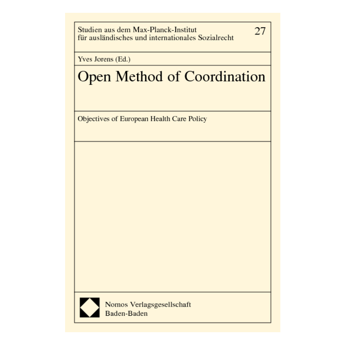 Open Method of Coordination Open Method of Coordination