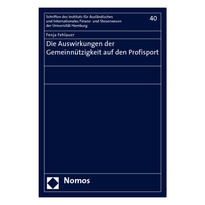 Die Auswirkungen der Gemeinnützigkeit auf den Profisport Die Auswirkungen der Gemeinnützigkeit auf den Profisport