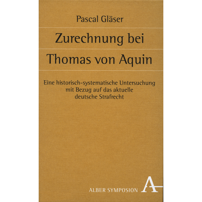 Zurechnung bei Thomas von Aquin Zurechnung bei Thomas von Aquin