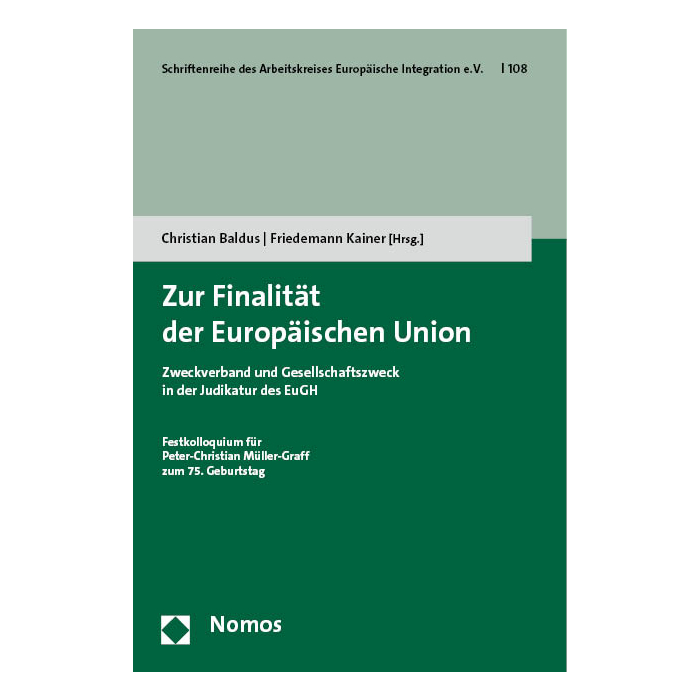 Zur Finalität der Europäischen Union Zur Finalität der Europäischen Union