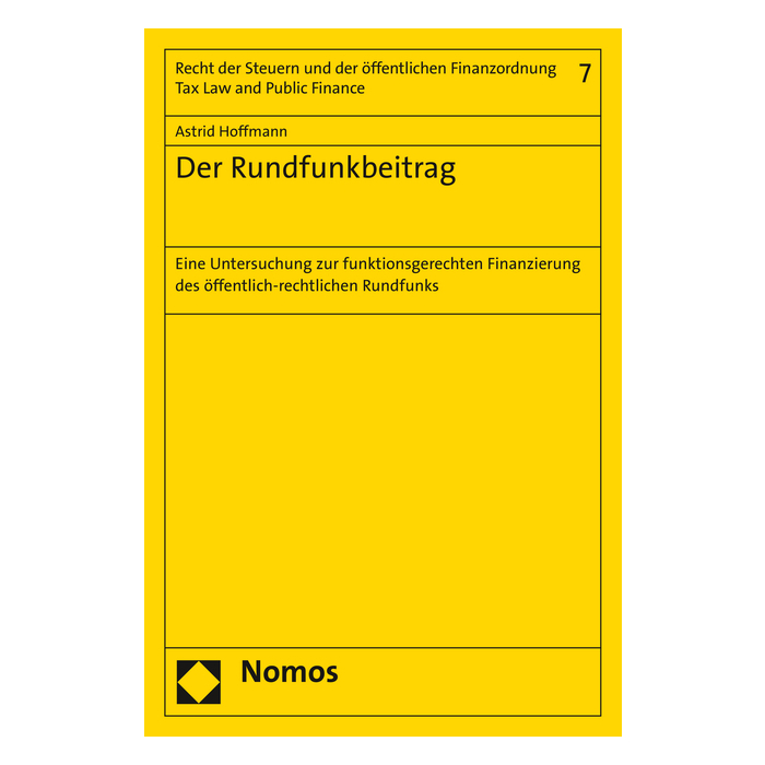 Der Rundfunkbeitrag Der Rundfunkbeitrag