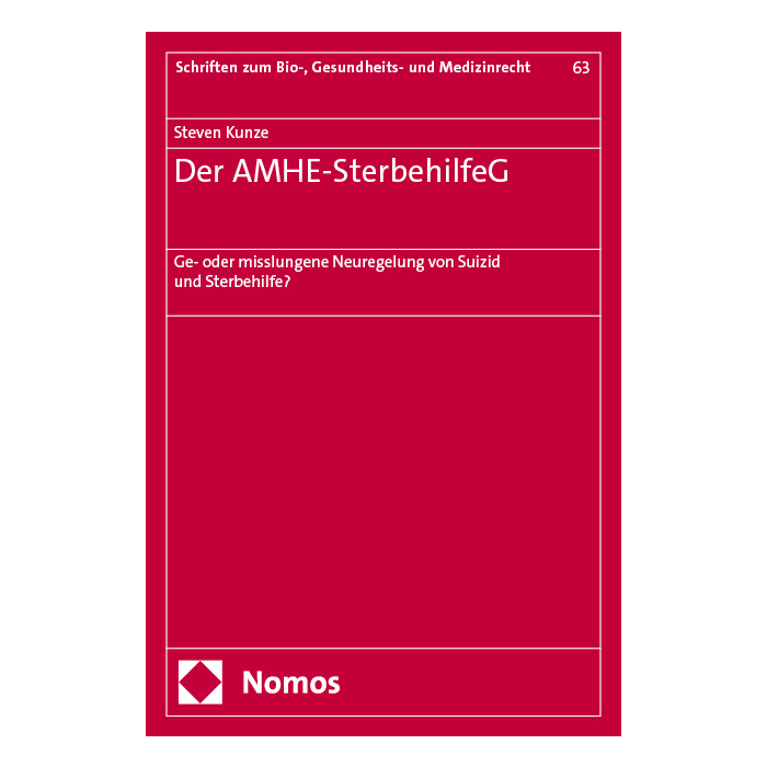 Der AMHE-SterbehilfeG Der AMHE-SterbehilfeG
