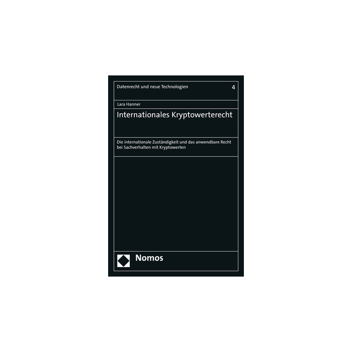 Internationales Kryptowerterecht Internationales Kryptowerterecht