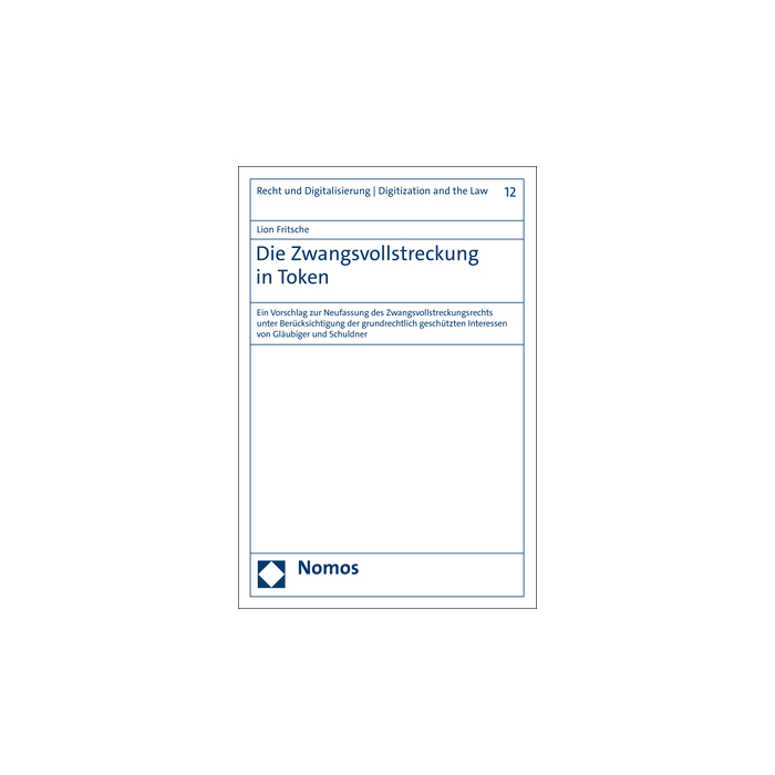 Die Zwangsvollstreckung in Token Die Zwangsvollstreckung in Token
