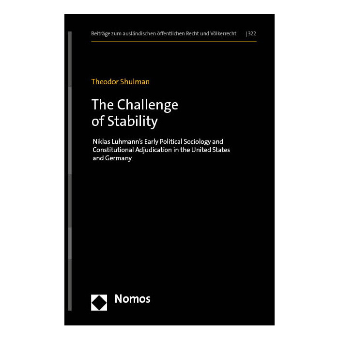 The Challenge of Stability The Challenge of Stability