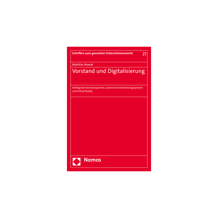 Vorstand und Digitalisierung Vorstand und Digitalisierung