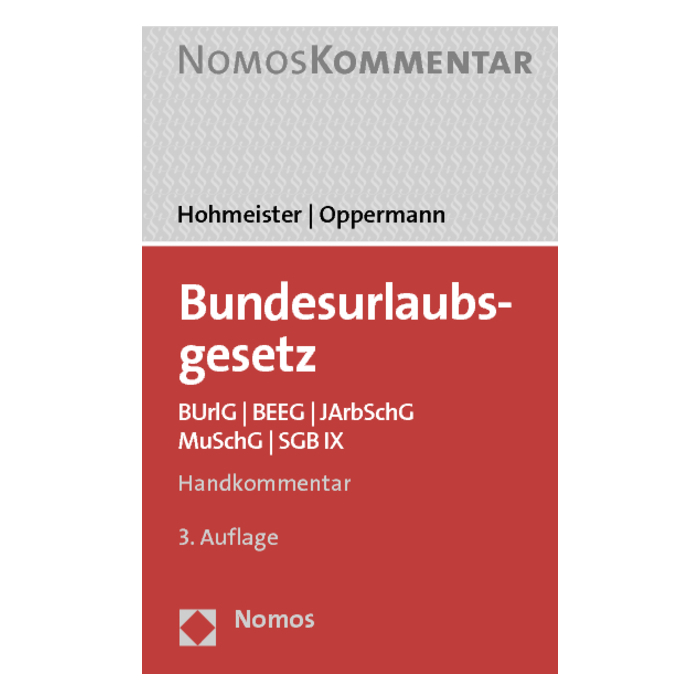 Bundesurlaubsgesetz Bundesurlaubsgesetz