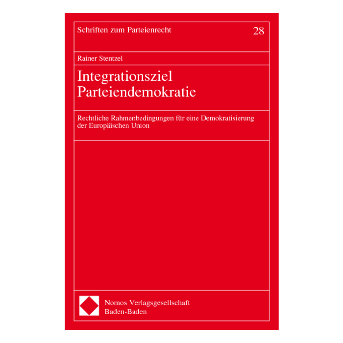 Integrationsziel Parteiendemokratie Integrationsziel Parteiendemokratie
