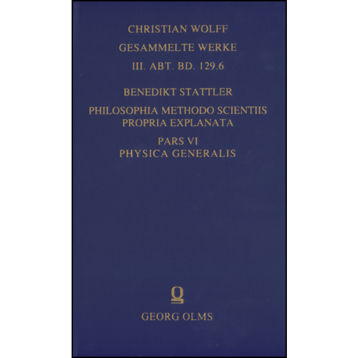 Philosophia methodo scientiis propria explanata Philosophia methodo scientiis propria explanata