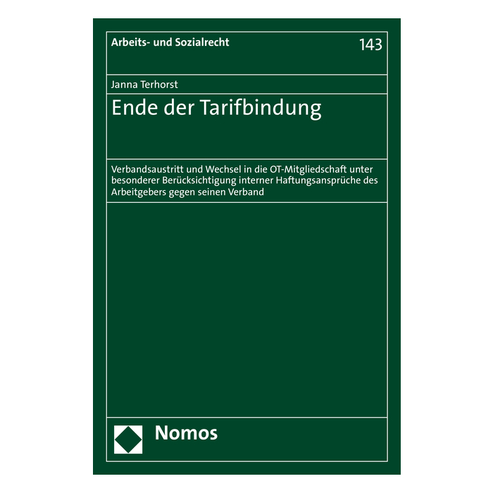 Ende der Tarifbindung Ende der Tarifbindung