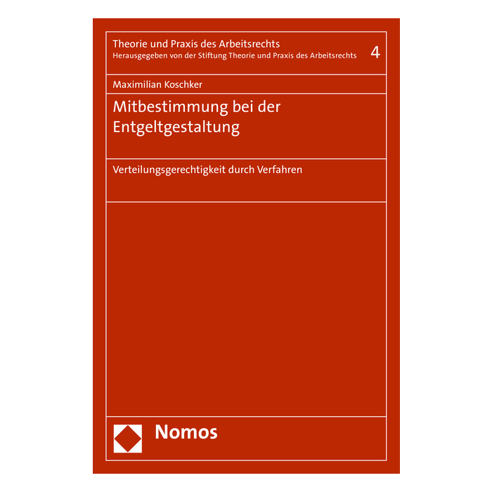 Mitbestimmung bei der Entgeltgestaltung Mitbestimmung bei der Entgeltgestaltung