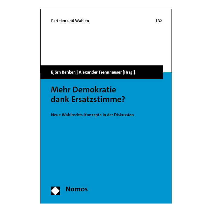 Mehr Demokratie dank Ersatzstimme? Mehr Demokratie dank Ersatzstimme?