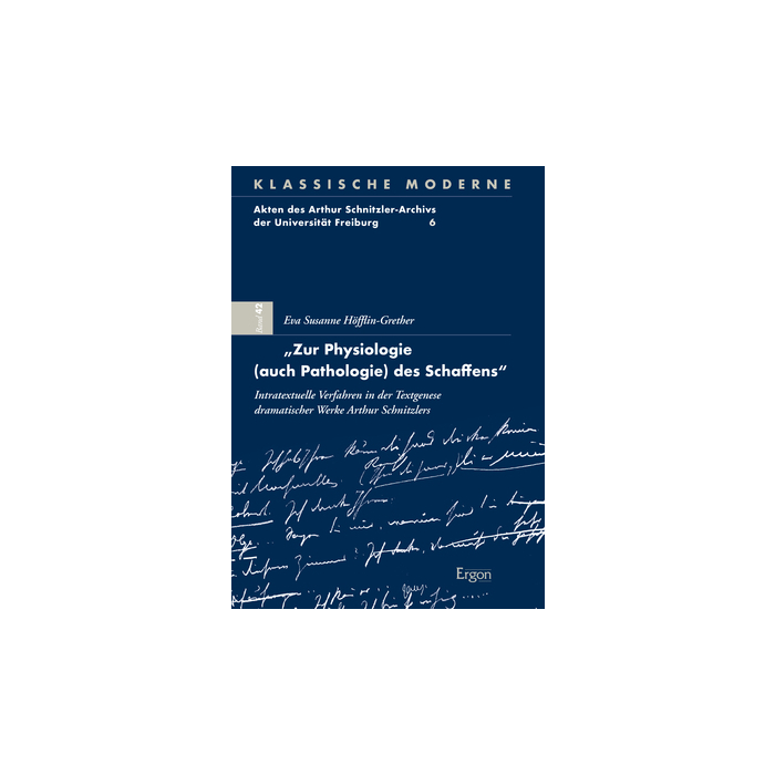 „Zur Physiologie (auch Pathologie) des Schaffens“ „Zur Physiologie (auch Pathologie) des Schaffens“