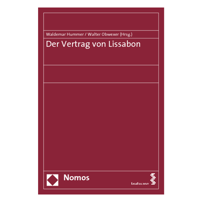 Der Vertrag von Lissabon Der Vertrag von Lissabon