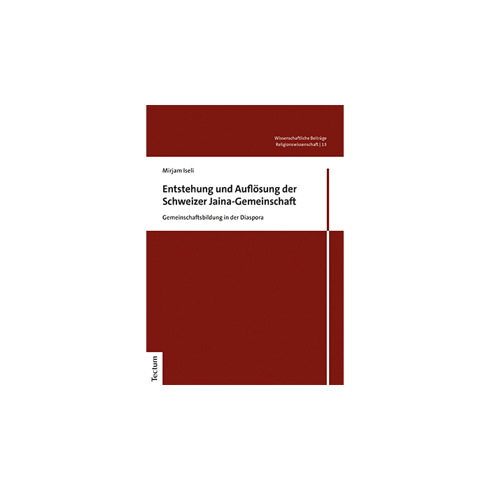 Entstehung und Auflösung der Schweizer Jaina-Gemeinschaft Entstehung und Auflösung der Schweizer Jaina-Gemeinschaft