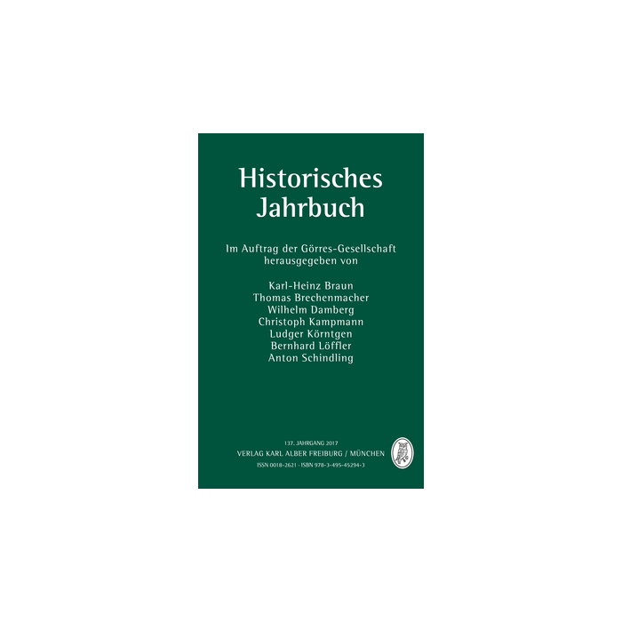 Historisches Jahrbuch Historisches Jahrbuch