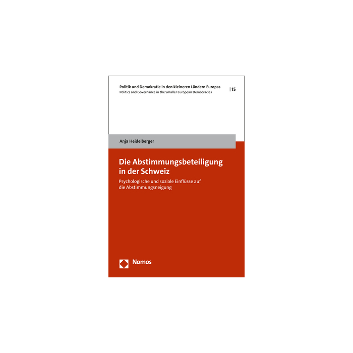 Die Abstimmungsbeteiligung in der Schweiz Die Abstimmungsbeteiligung in der Schweiz