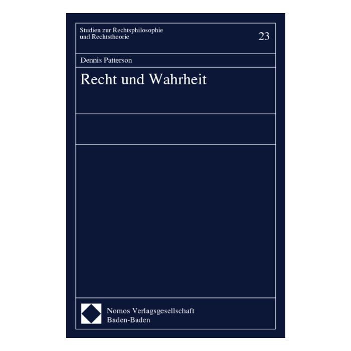Recht und Wahrheit Recht und Wahrheit