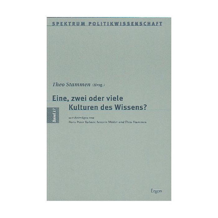 Eine, zwei oder viele Kulturen des Wissens? Eine, zwei oder viele Kulturen des Wissens?