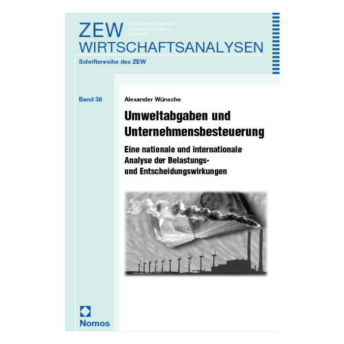 Umweltabgaben und Unternehmensbesteuerung Umweltabgaben und Unternehmensbesteuerung