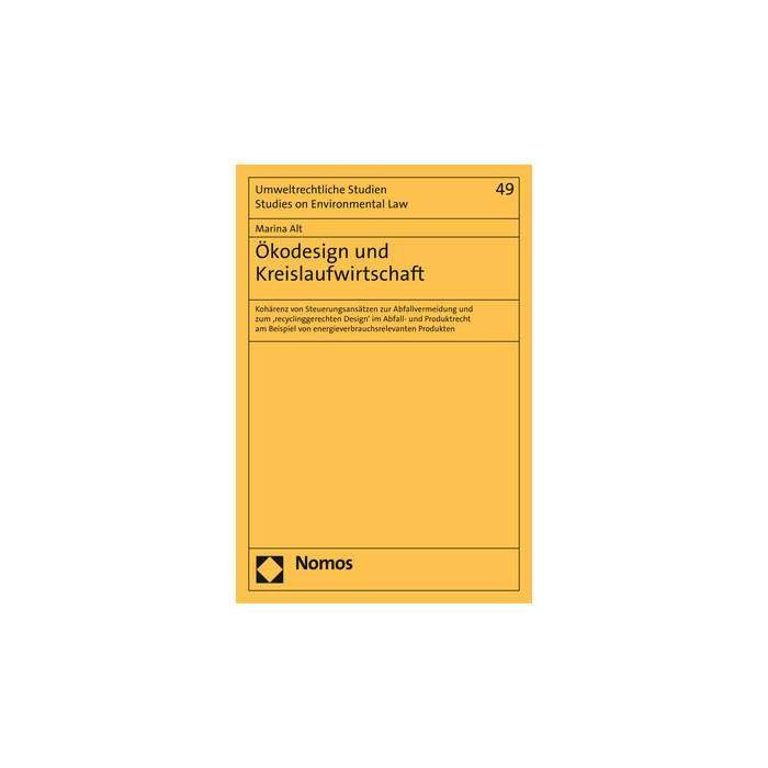 Ökodesign und Kreislaufwirtschaft Ökodesign und Kreislaufwirtschaft