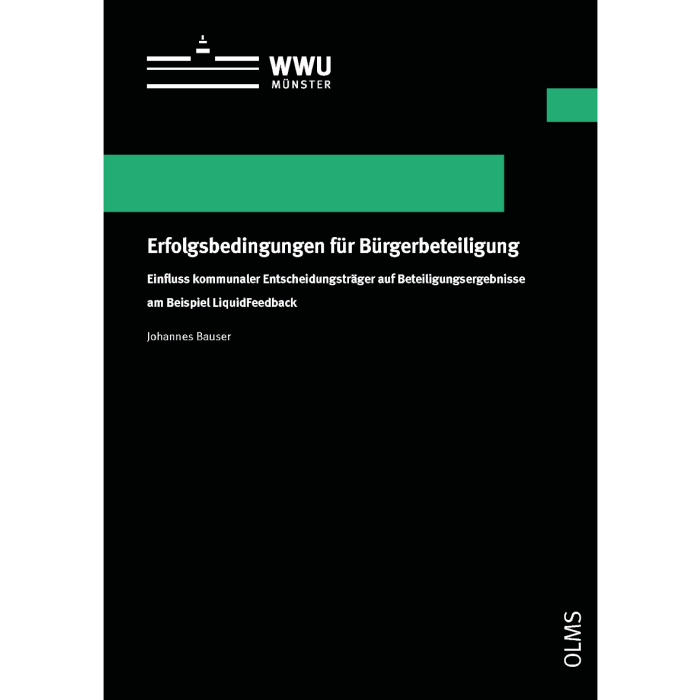 Erfolgsbedingungen für Bürgerbeteiligung Erfolgsbedingungen für Bürgerbeteiligung
