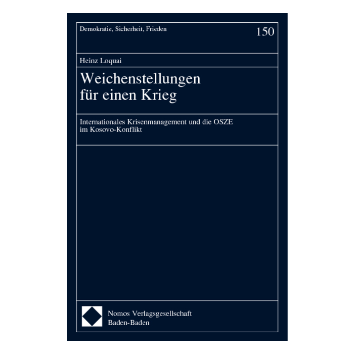 Weichenstellungen für einen Krieg Weichenstellungen für einen Krieg