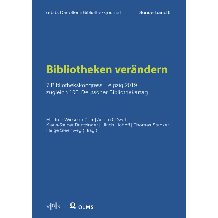 Bibliotheken verändern Bibliotheken verändern