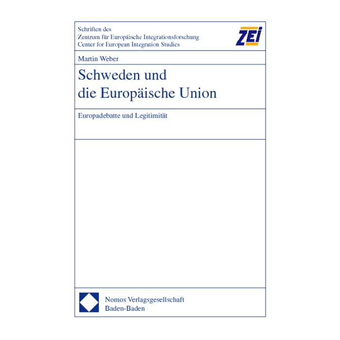 Schweden und die Europäische Union Schweden und die Europäische Union