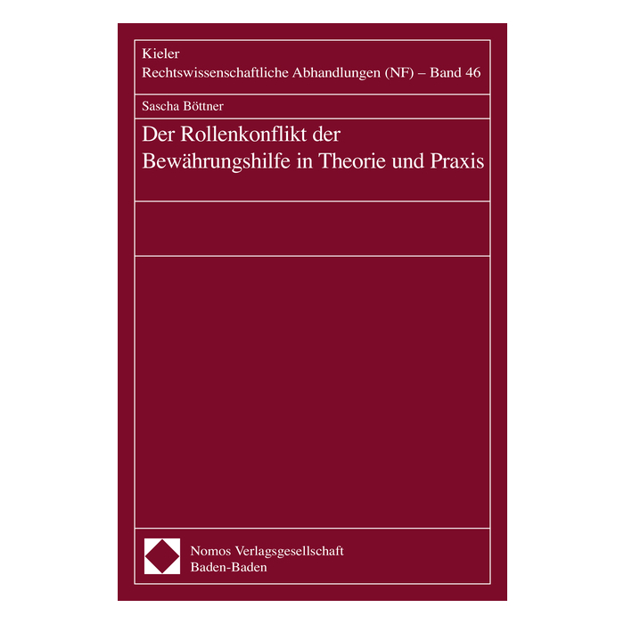 Der Rollenkonflikt der Bewährungshilfe in Theorie und Praxis Der Rollenkonflikt der Bewährungshilfe in Theorie und Praxis