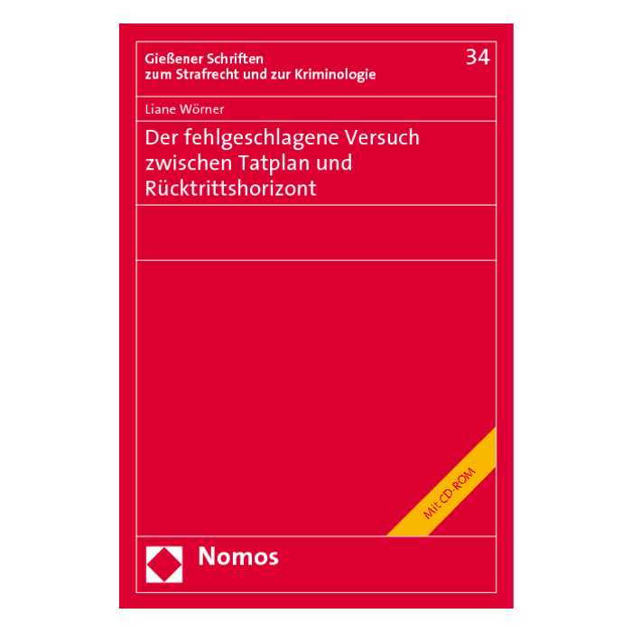 Der fehlgeschlagene Versuch zwischen Tatplan und Rücktrittshorizont Der fehlgeschlagene Versuch zwischen Tatplan und Rücktrittshorizont