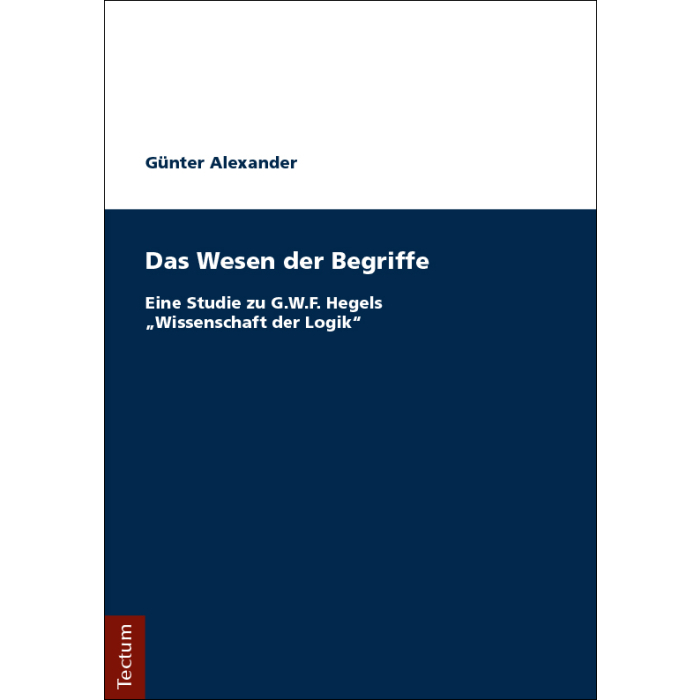 Das Wesen der Begriffe Das Wesen der Begriffe