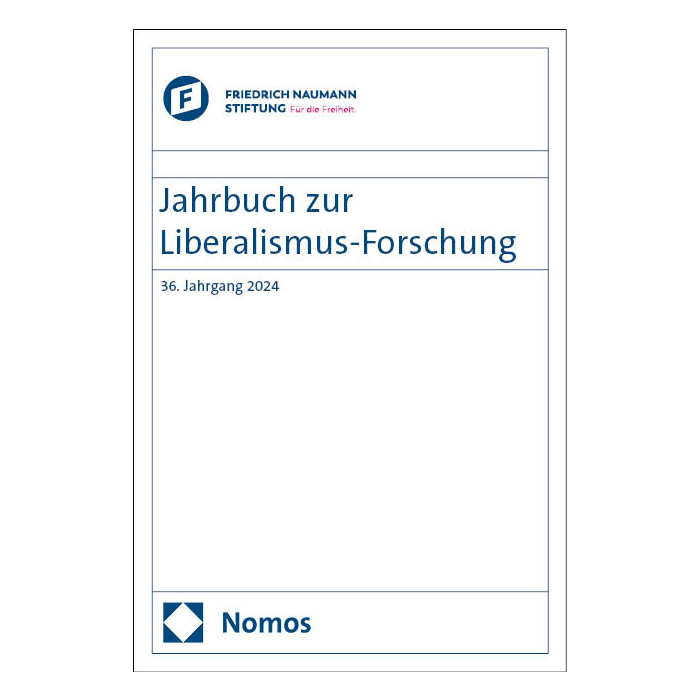 Jahrbuch zur Liberalismus-Forschung Jahrbuch zur Liberalismus-Forschung
