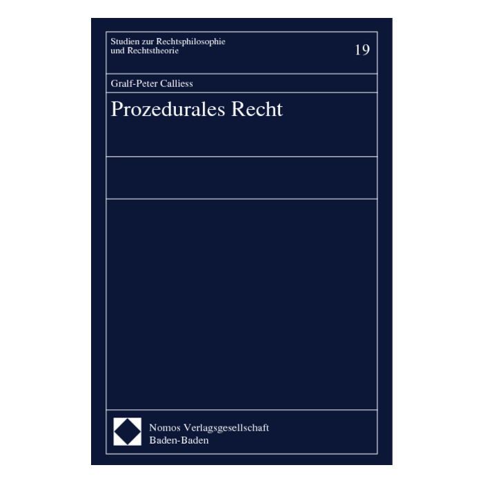 Prozedurales Recht Prozedurales Recht