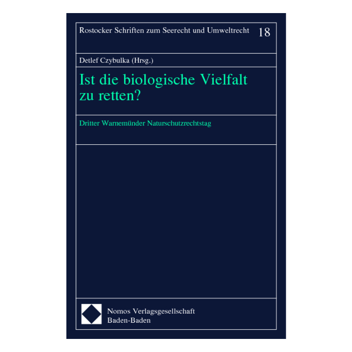 Ist die biologische Vielfalt zu retten? Ist die biologische Vielfalt zu retten?