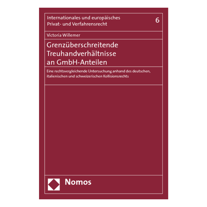 Grenzüberschreitende Treuhandverhältnisse an GmbH-Anteilen Grenzüberschreitende Treuhandverhältnisse an GmbH-Anteilen